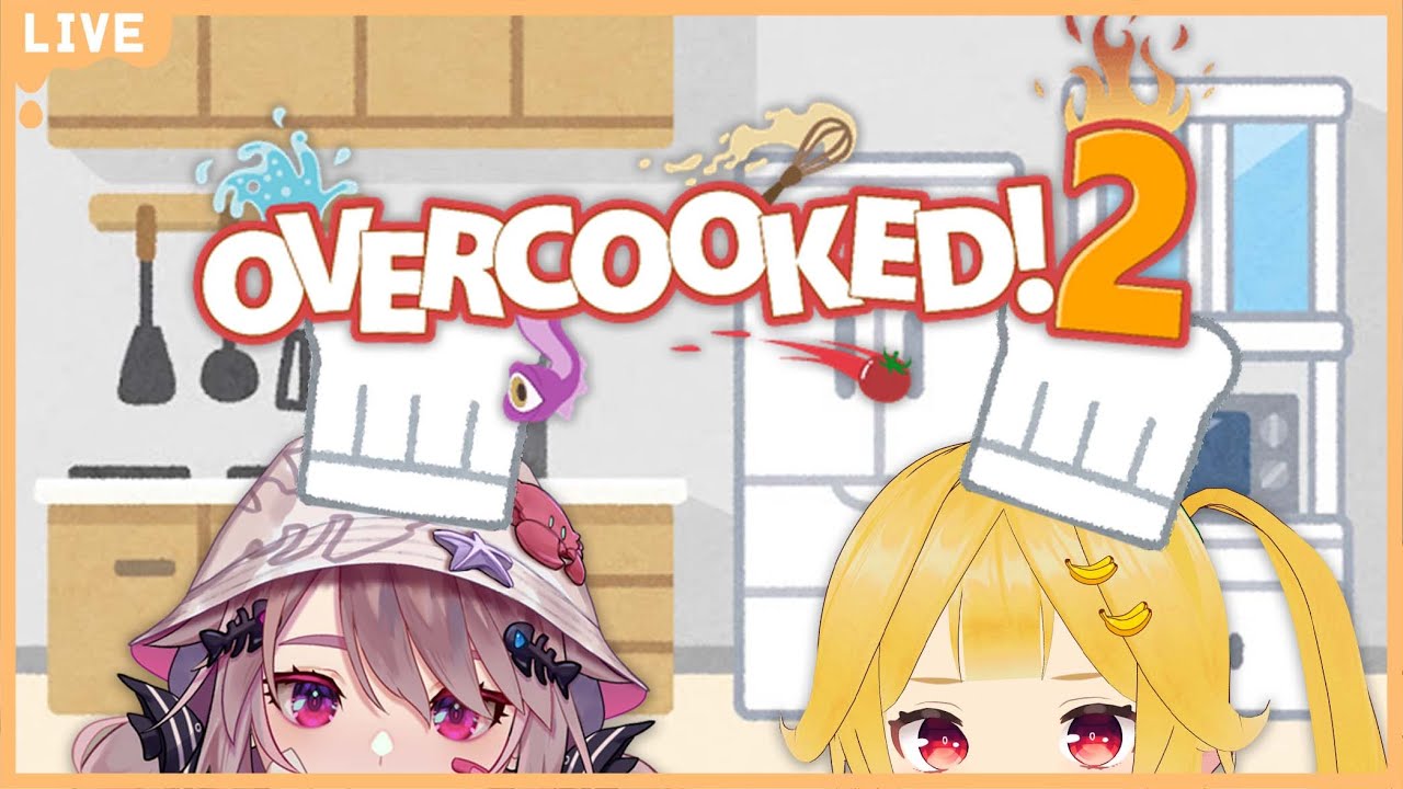 【Overcooked 2】Lutu-lutoan with Mihan!【TAG/EN/JP】