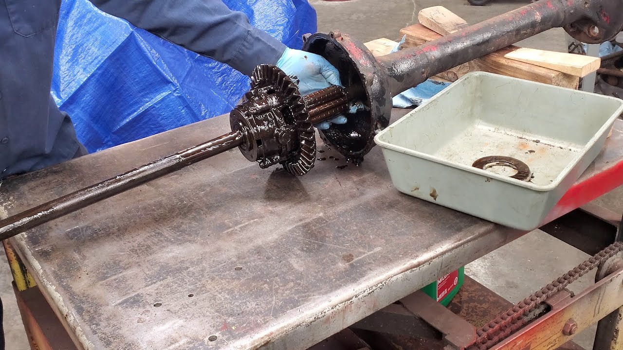 Model T Rear Axle Disassembly