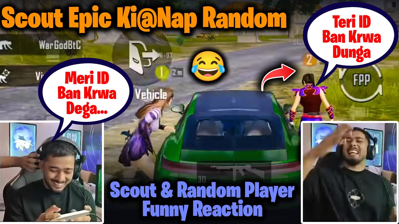 Scout Caught Random Players😂 | ScoutOP BGMI Funny Gameplay