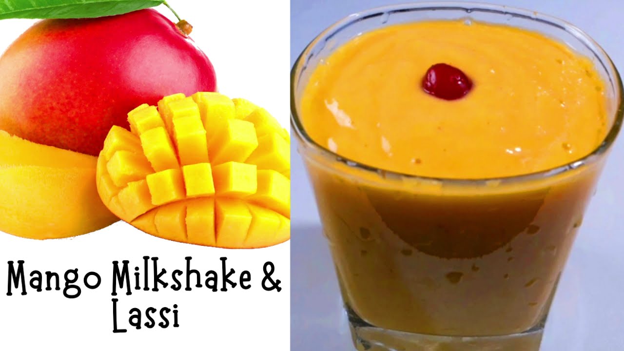 Mango Milkshake & Lassi in 2mins|Summer special drink