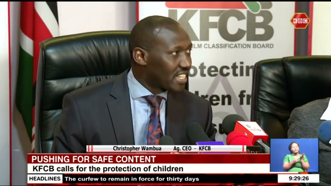 Content Regulation I KFCB calls for the protection of children