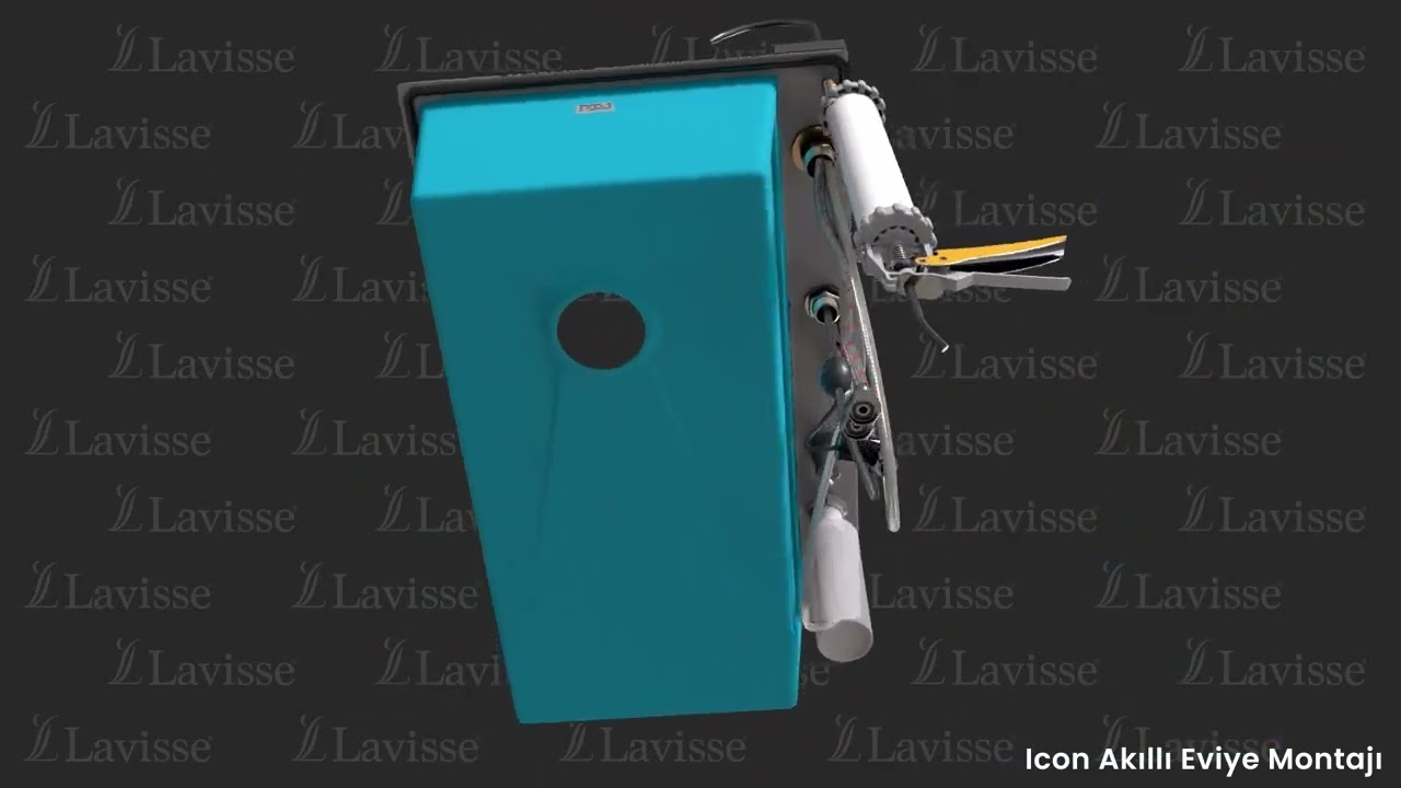 Lavisse İcon Akıllı Evye Montajı |  Fonksiyonlu Evye Kurulumu