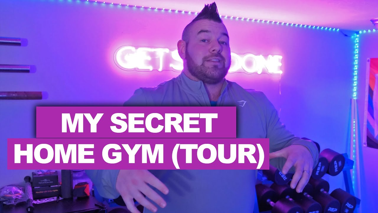 MY SECRET HOME GYM TOUR!