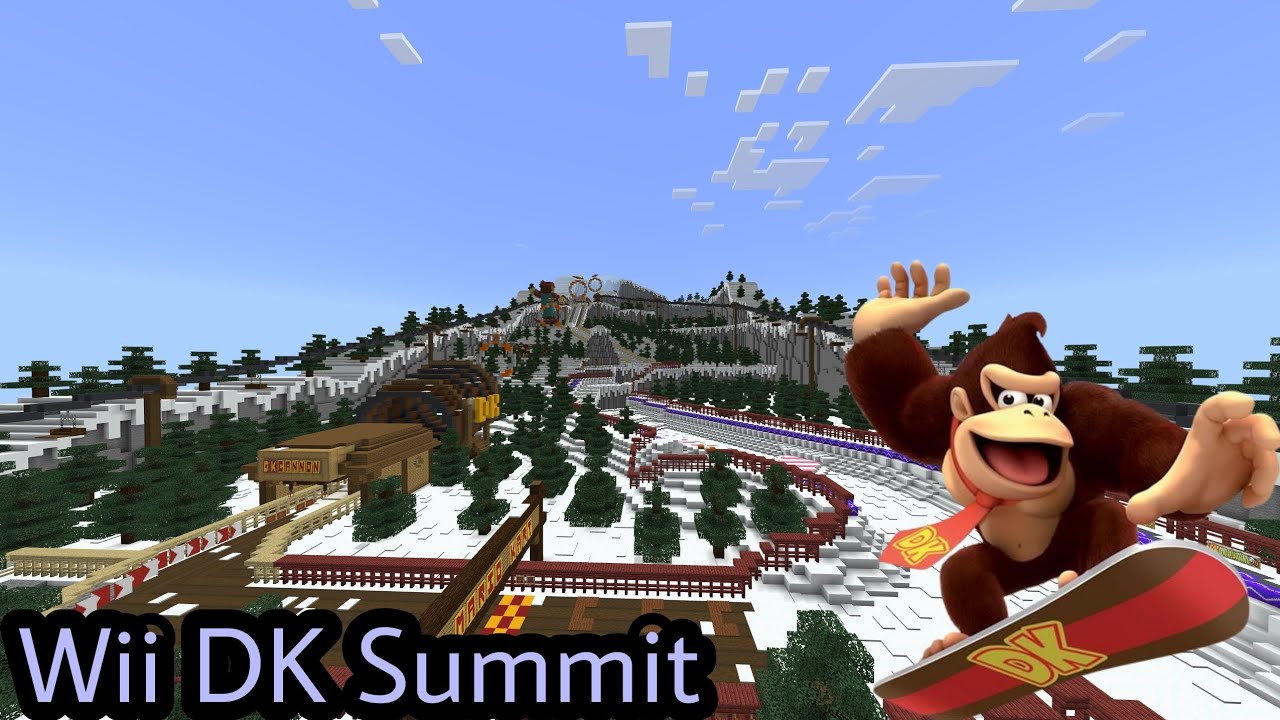 Wii DK Summit | Mario Kart Minecraft
