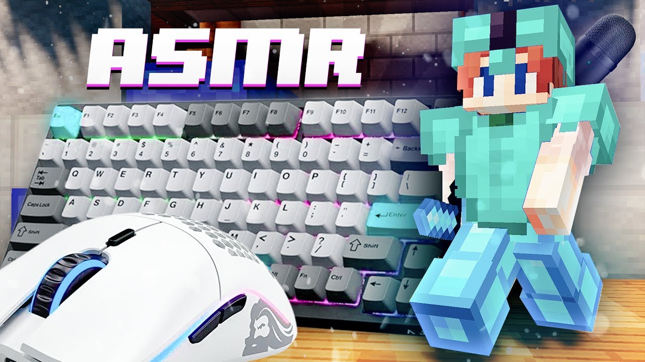smooth asmr bedwars gameplay / hypixel bedwars / thocky keyboard