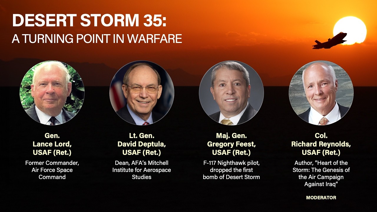 Операция «Буря в пустыне 35»: поворотный момент в военном деле | Симпозиум по военным действиям 2...