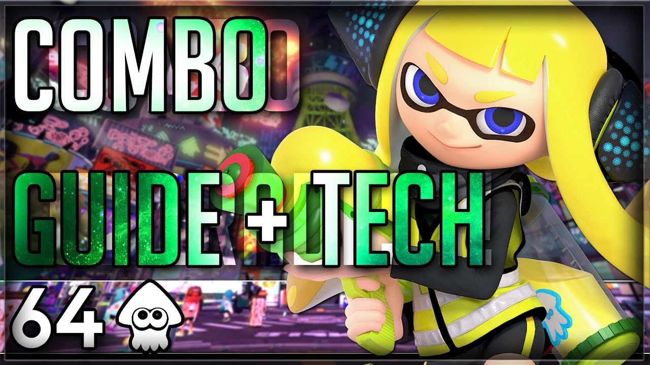 Super Smash Bros. Ultimate | [MINI] Inkling Combo Guide & Kill Confirms/ Tech Ft. Wish7s