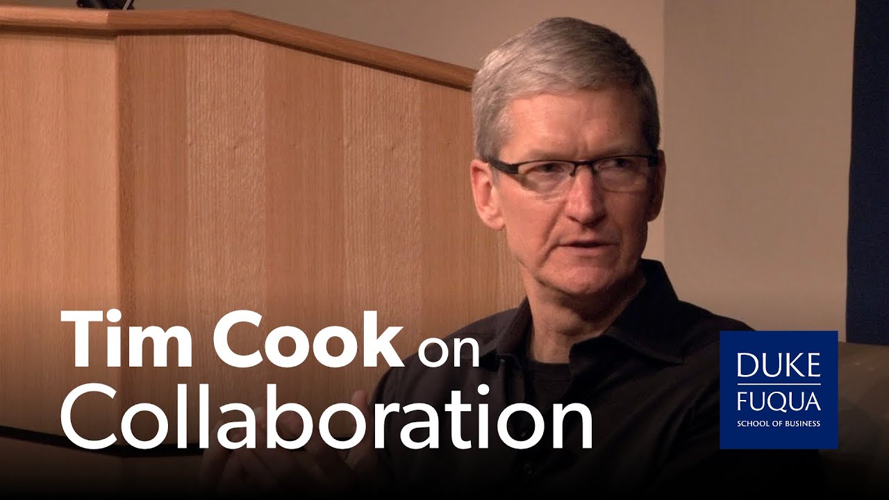 Apple CEO Tim Cook on Collaboration