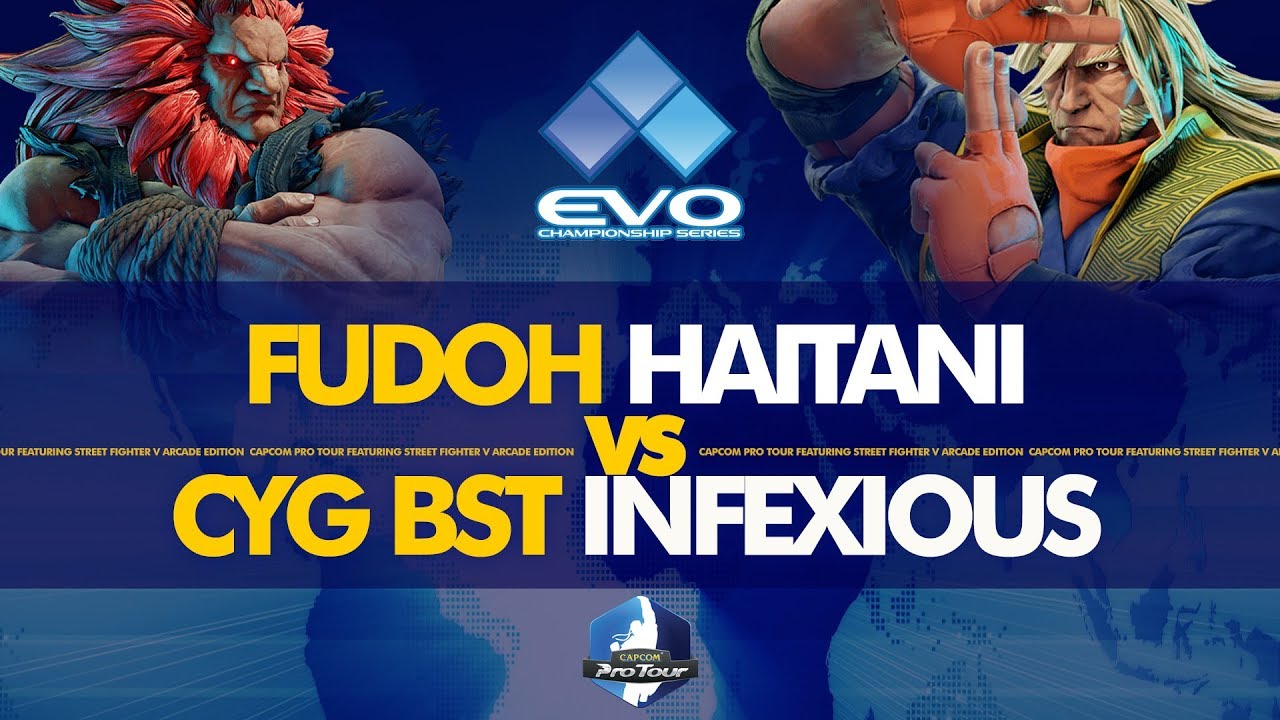 FUDOH Haitani (Akuma) VS CYG BST Infexious (Zeku) - EVO 2019 Top 128 - CPT 2019