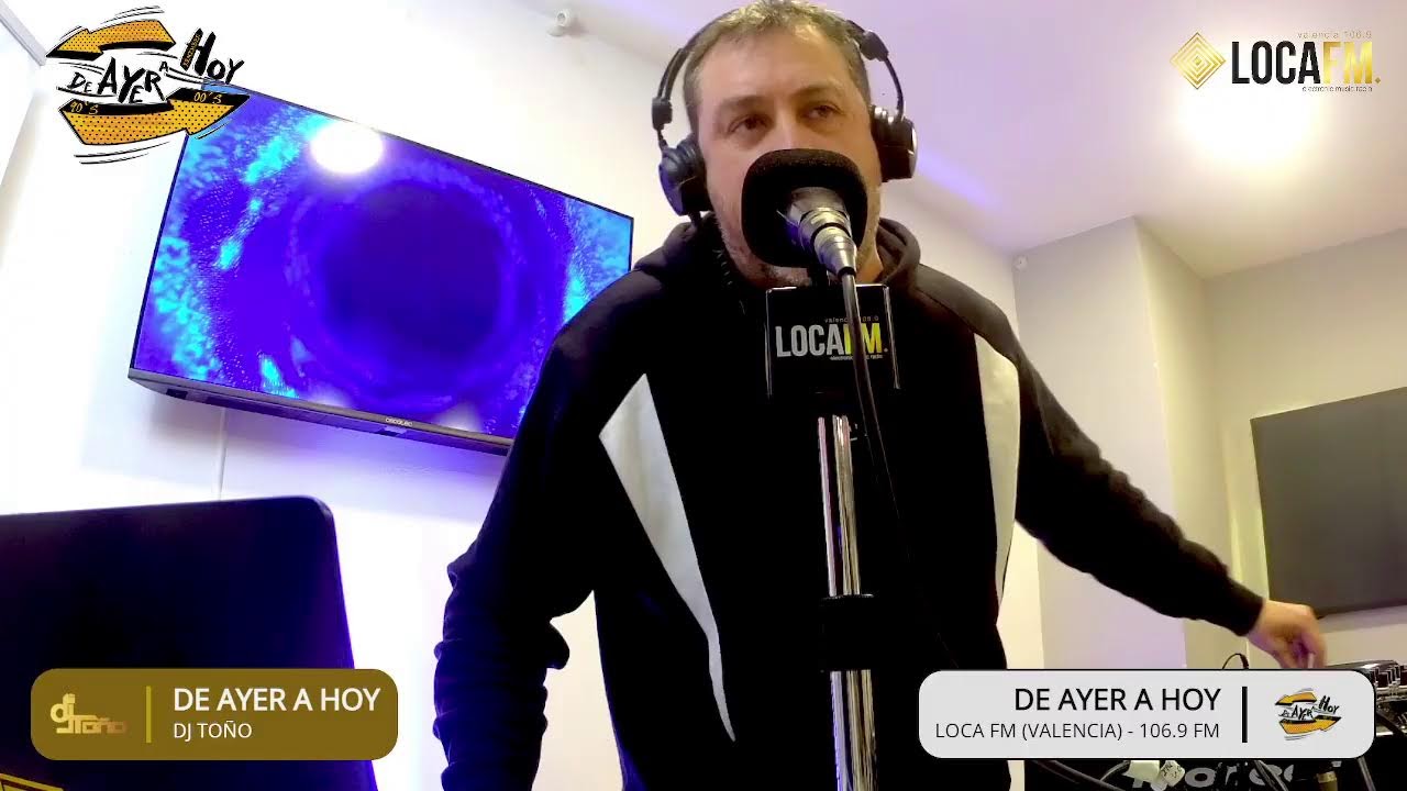 De Ayer a Hoy (03-02-2026) - Emisión en directo de Loca FM (Valencia) - 106.9 FM