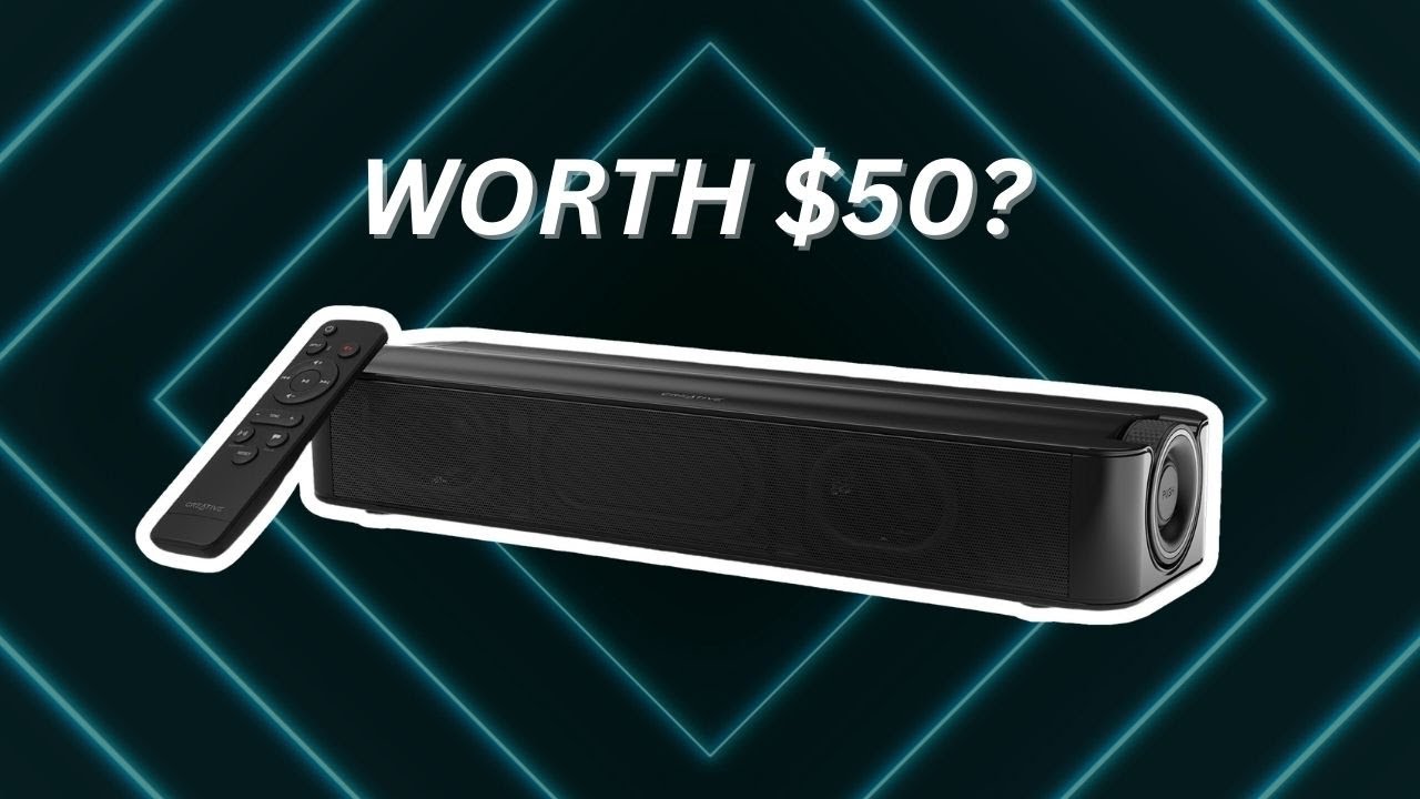 Creative Stage SE Review: A Good Under Monitor Soundbar for $50?