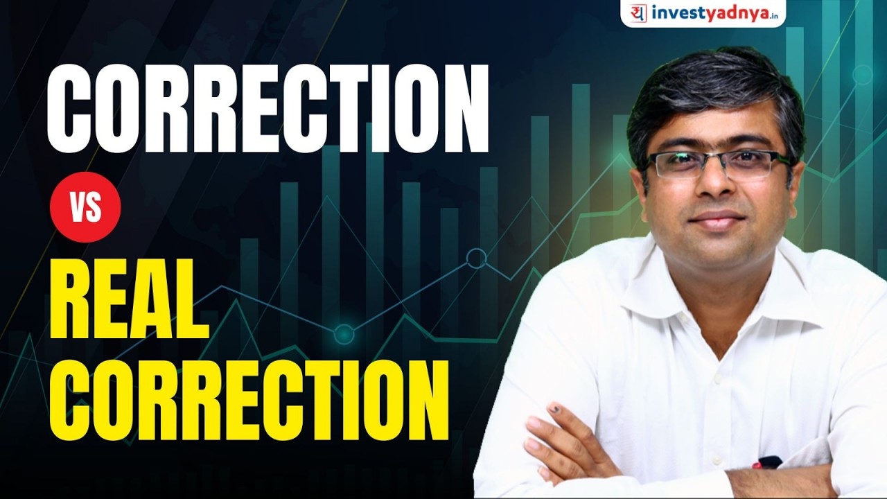 Correction vs Real Correction | Price and Time Correction Explained | Parimal Ade