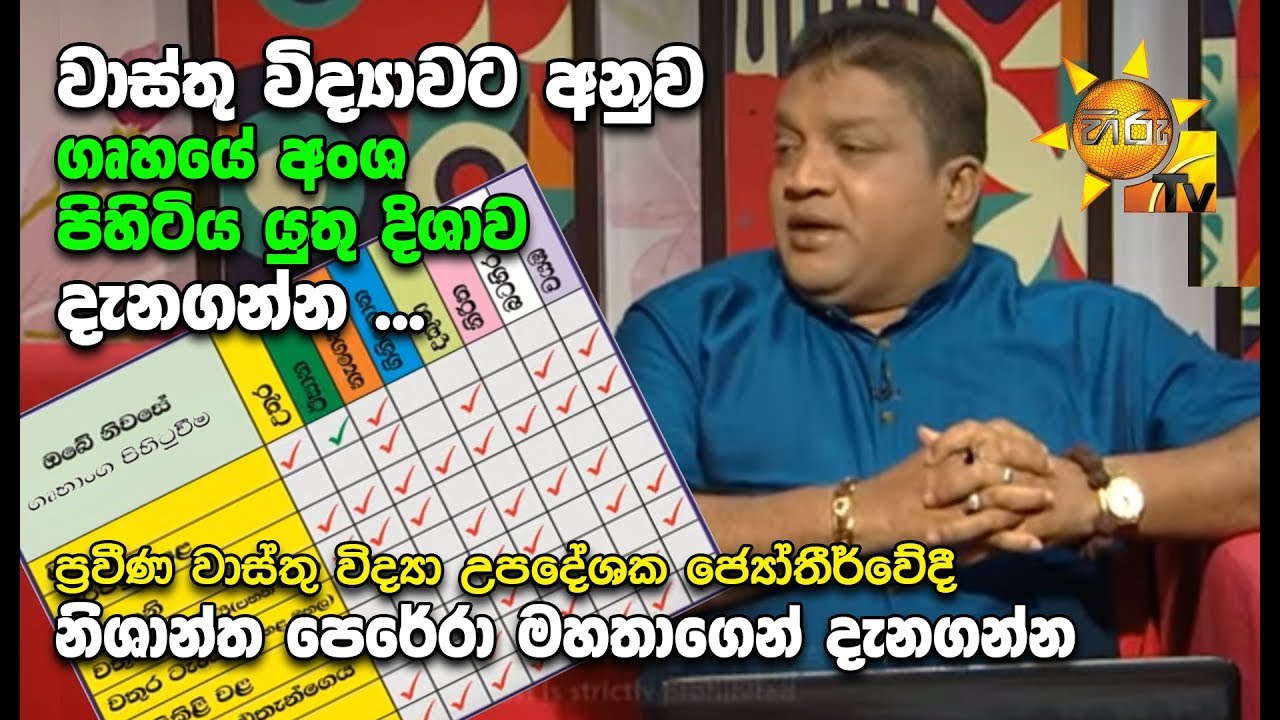 Vastu | වාස්තු  | 2019-08-21