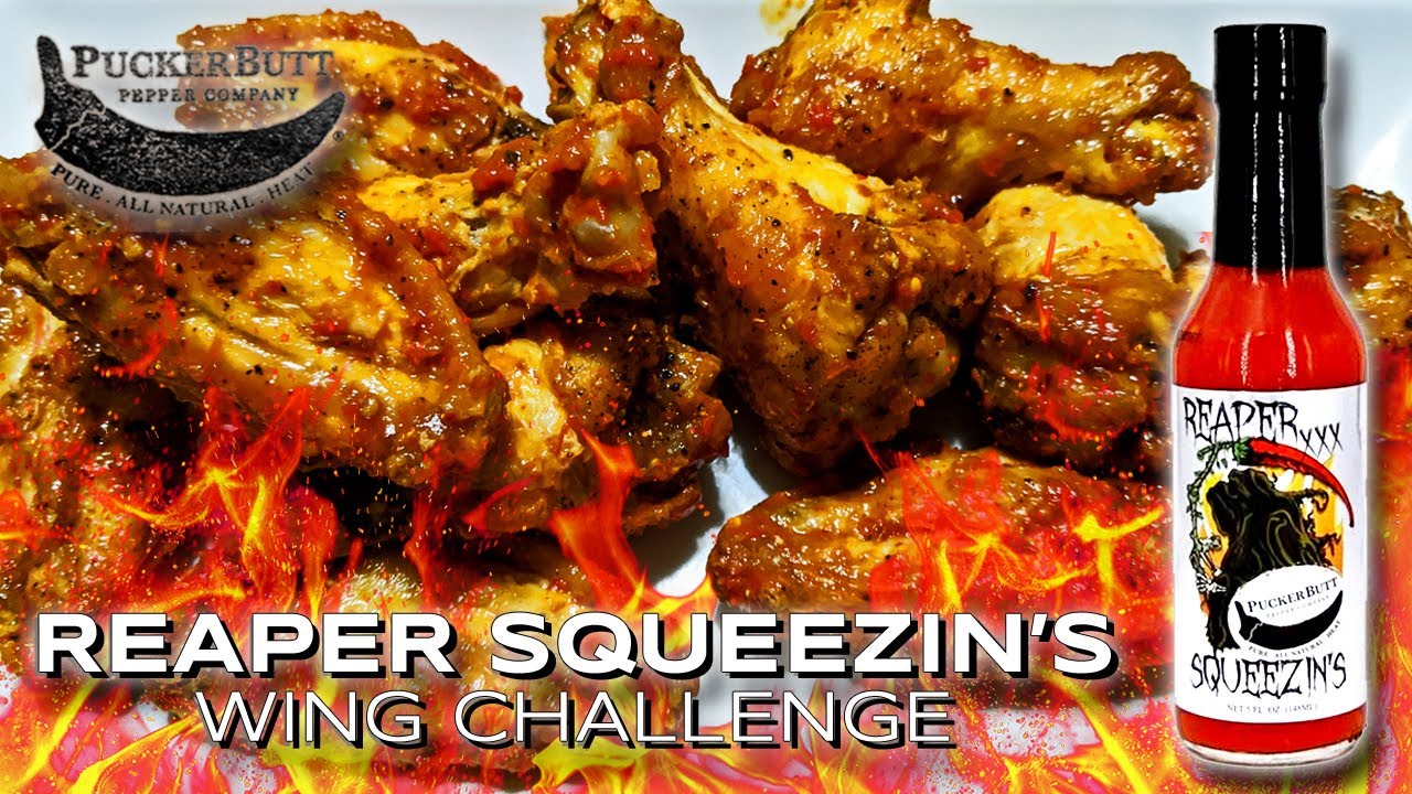 REAPER SQUEEZIN'S WING CHALLENGE vs. Peppers & Kentucky Living │ PuckerButt Pepper Co.