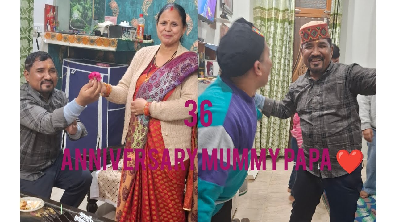 Phali bar manayi mummy papa ki anniversary or sb ne kiya dancer #Priyanka mahi vlogs #