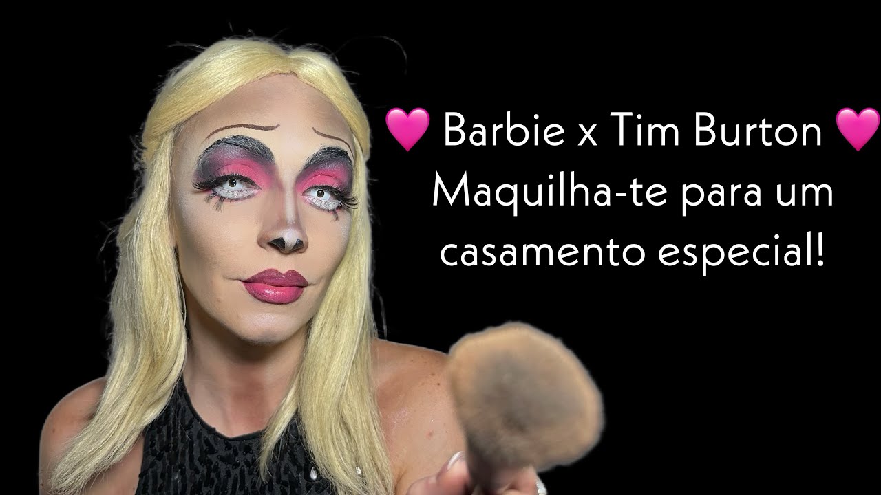 ASMR Portugal: Barbie x Tim Burton maquilha-te para um casamento especial!