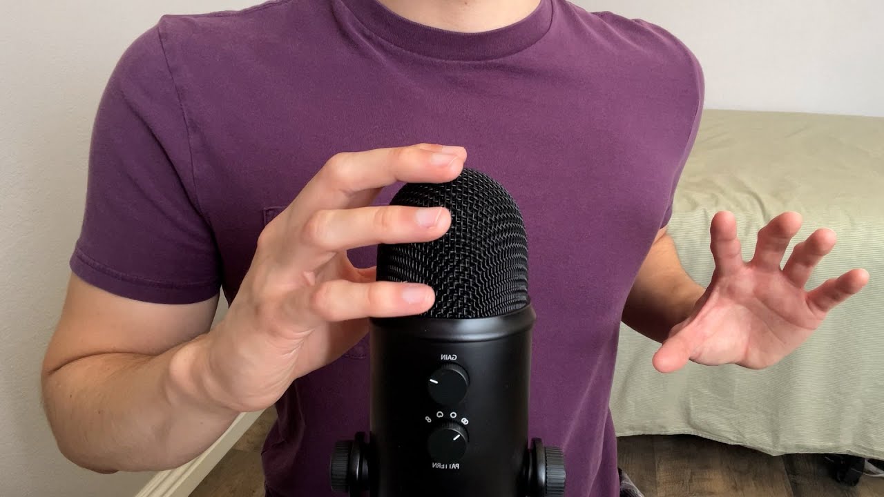 ASMR | Hand sounds, mouth sounds, and mic rubbing