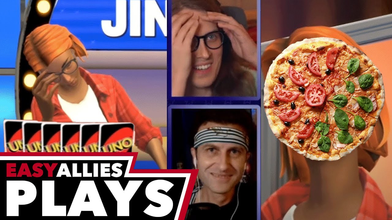 Ian and Don Play Uno and Family Feud - Flip the Pizza?