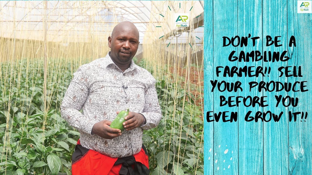 Don't gamble when you decide to farm!!Do your research & sell your produce before you even grow it!