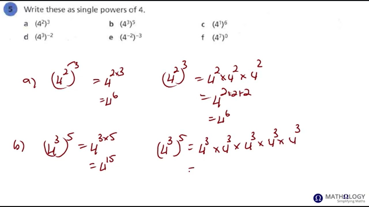 IGCSE Extended: Exercise 18C