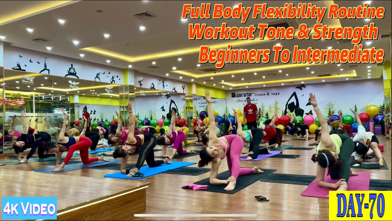 DAY-70 Full Body Flexibility Routine Workout Tone & Strength | Master Ranjeet Singh Bhatia |