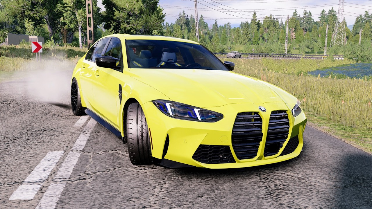 High Speed Traffic Car Crashes #266 - BeamNG Drive | CrashBoomPunk
