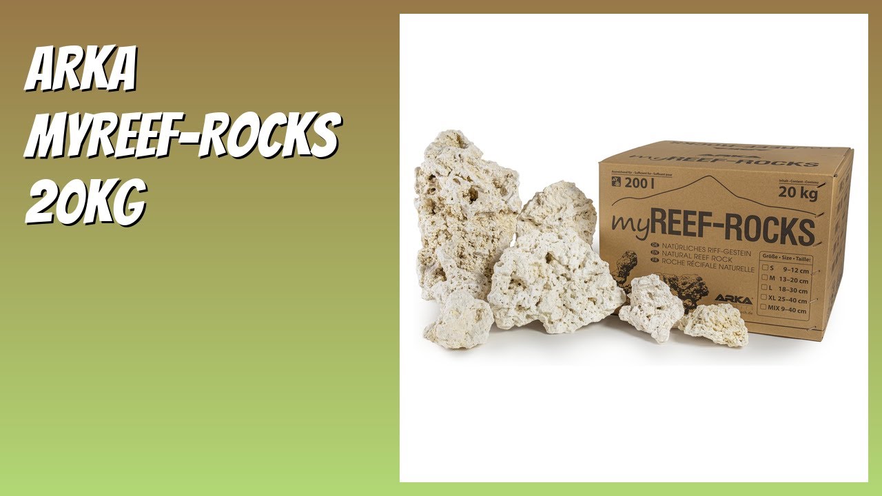 AVIS (2026) : ARKA myREEF-Rocks 20kg. DÉTAILS