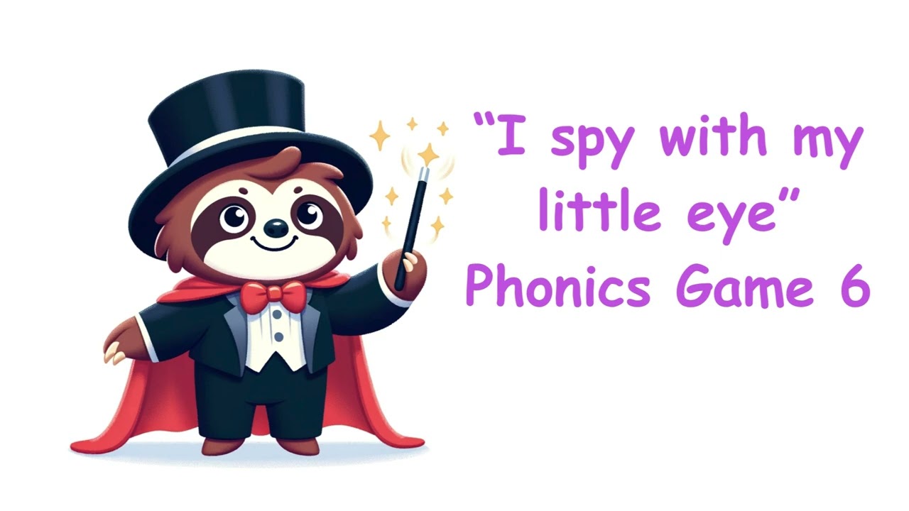 I Spy with My Little Eye 👀🔤 | Phonics Game Episodes 4–8 🎉 | Fun English Game for Kids!