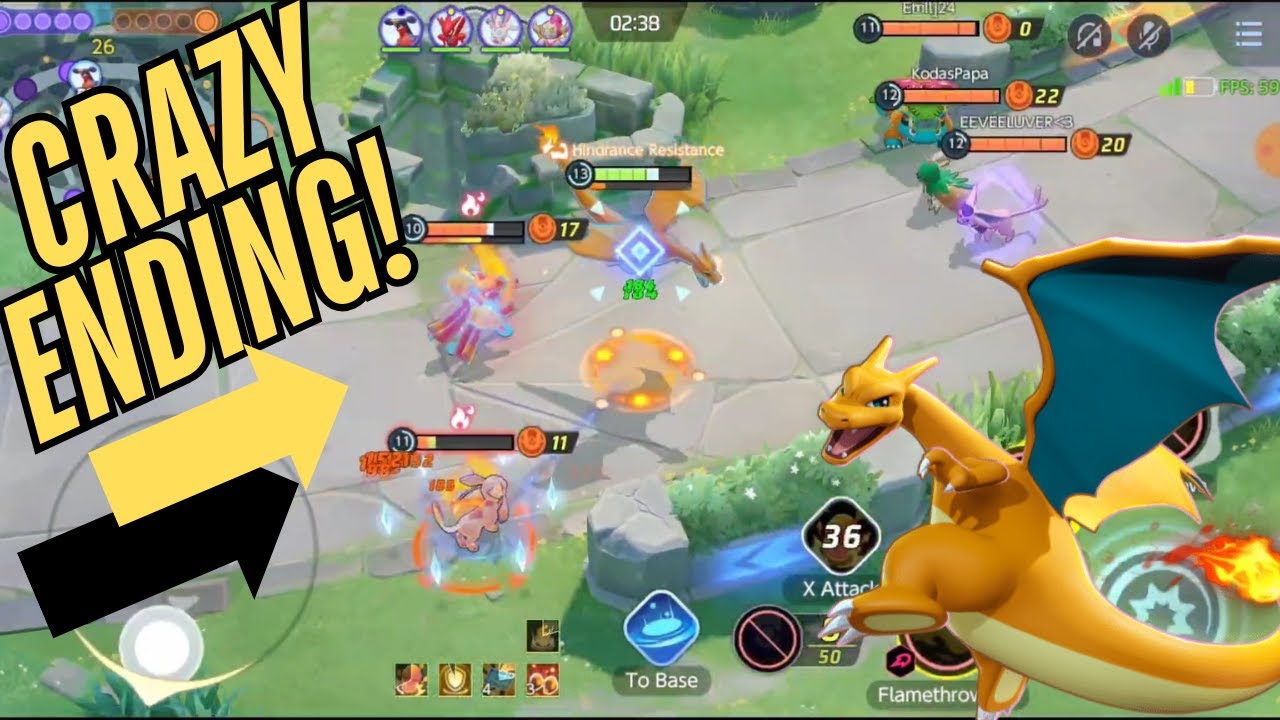 THIS MADE THEM SURRENDER LOL! 1V5 Charizard UNITE move! Can I hit MASTER RANK in my FIRST season?