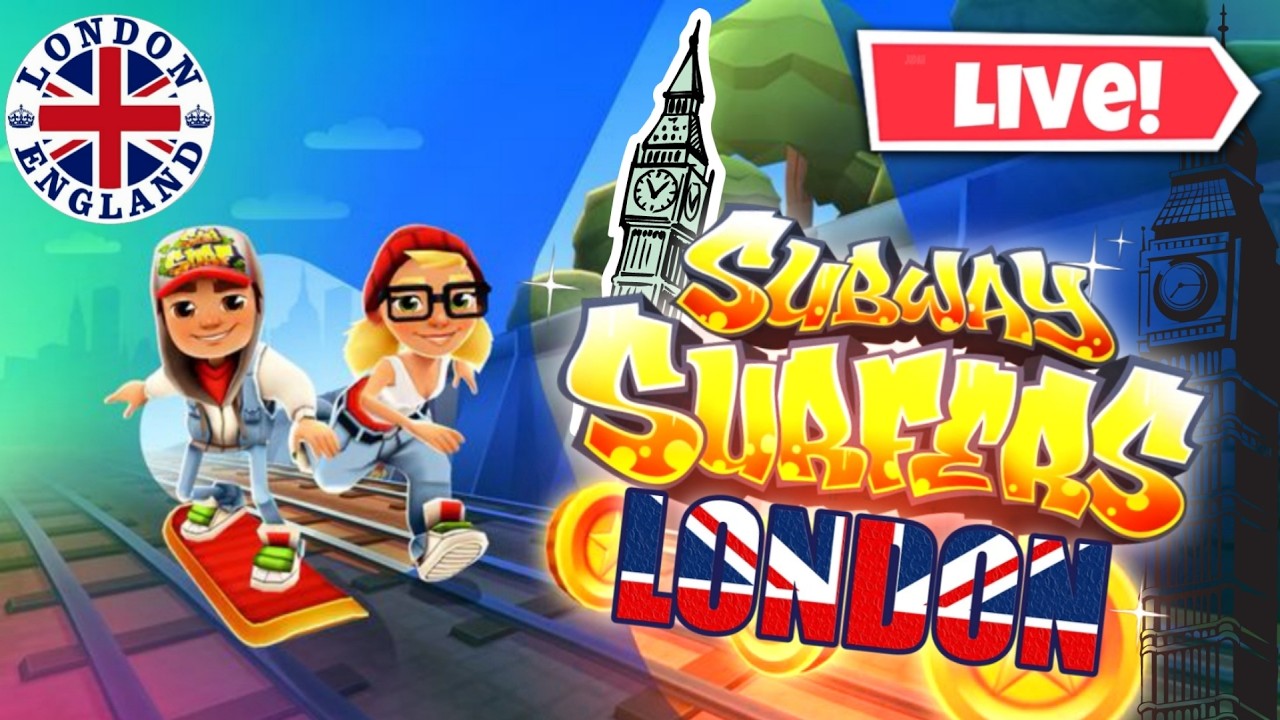 🔴Subway surfers New Tour LONDON LUCKY CREATORS - 💂(Day 12) #subwaysurfers