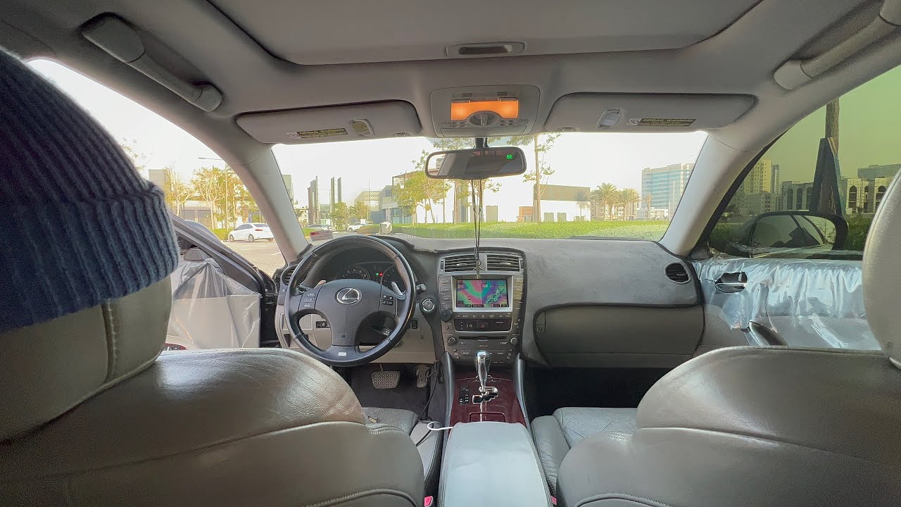 2008 IS 250 LUXES POV TEST DRIVE IN DUBAI