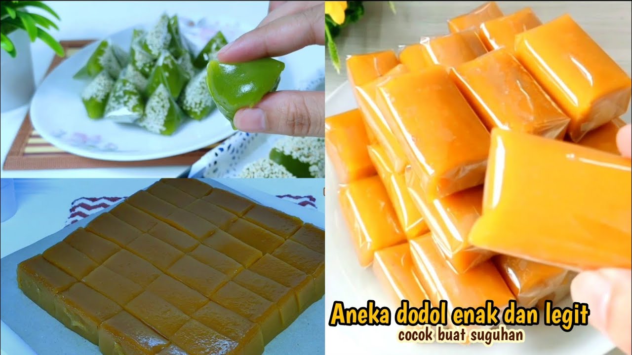 ANEKA KREASI DODOL YANG ENAK DAN LEMBUT