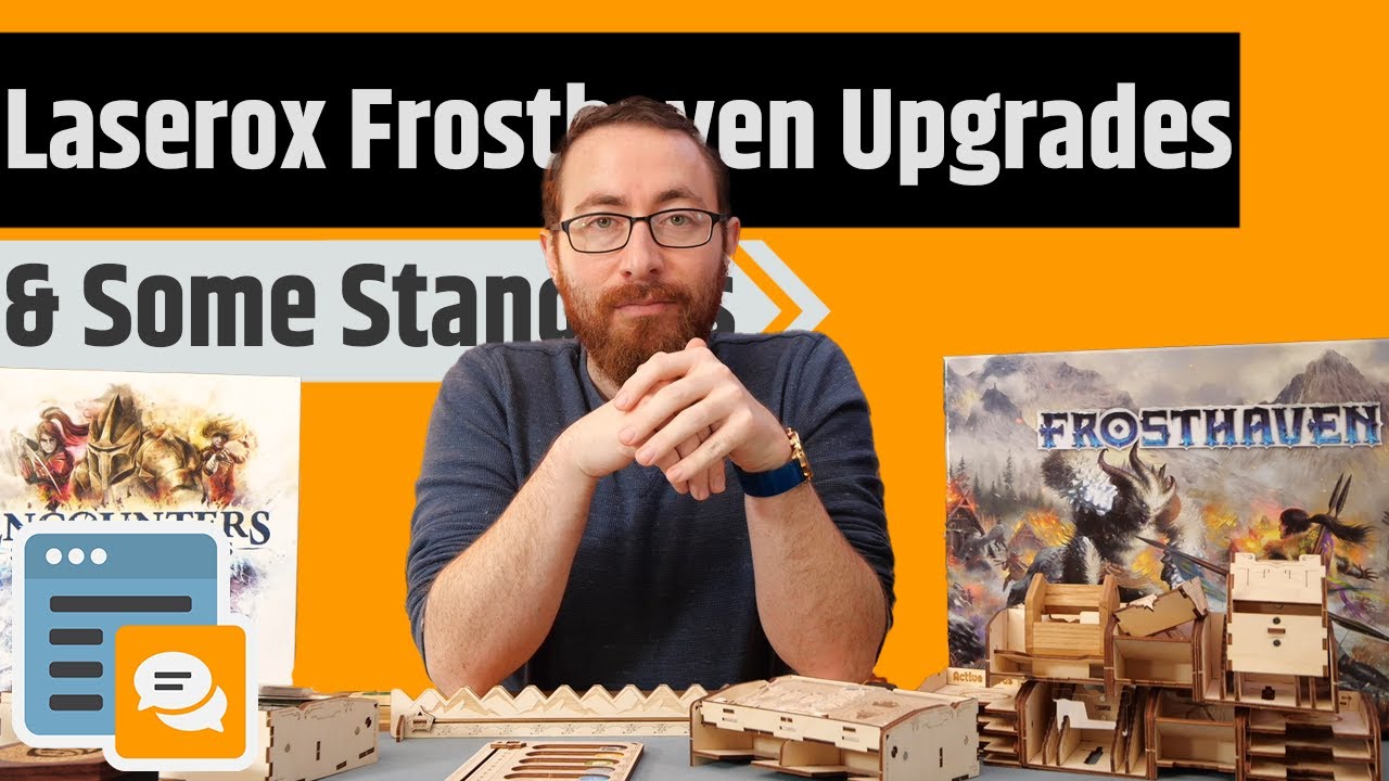 The Laserox Frosthaven Deluxe Setup - Board Game Upgrades