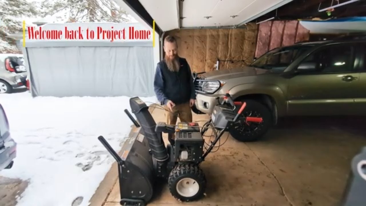 How to Start up your snowblower for the first time this winter. #snowblowers #snowstorm