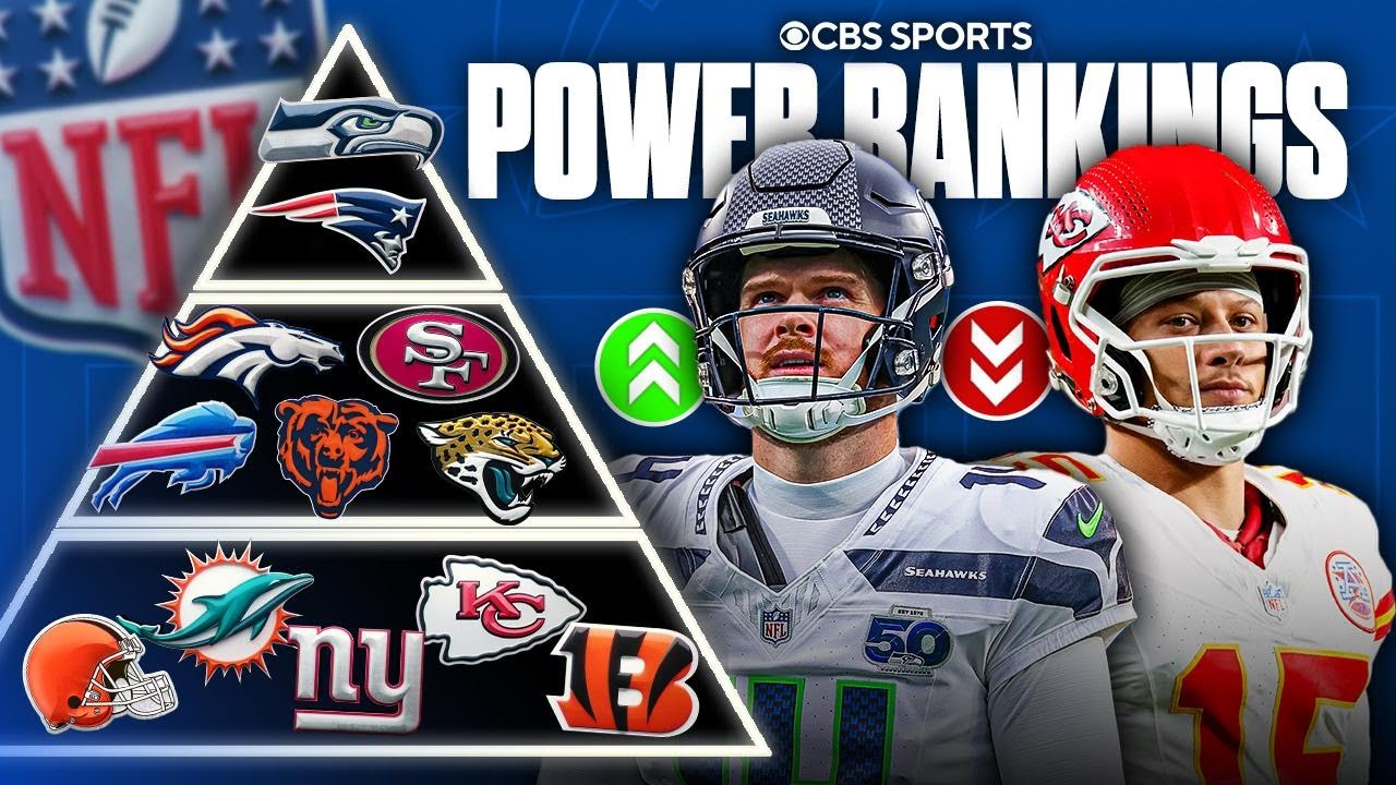 FINAL NFL Power Rankings Tiers: Seahawks end year at No. 1, Chiefs are the biggest faller at No. 25