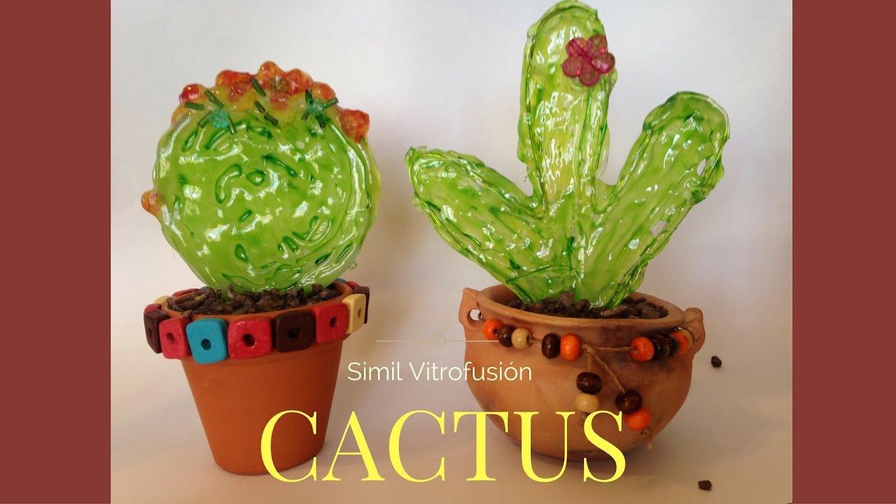Cactus simil vitrofusión