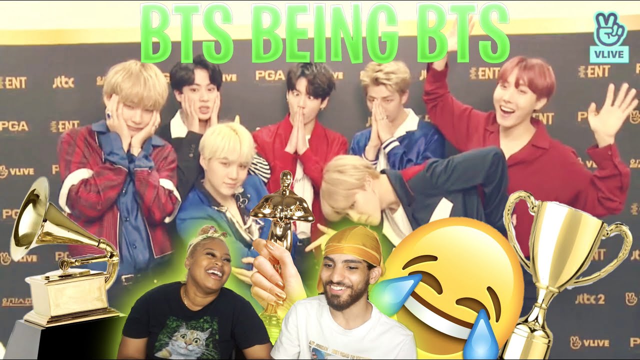 BTS being BTS at Award Shows Reaction!