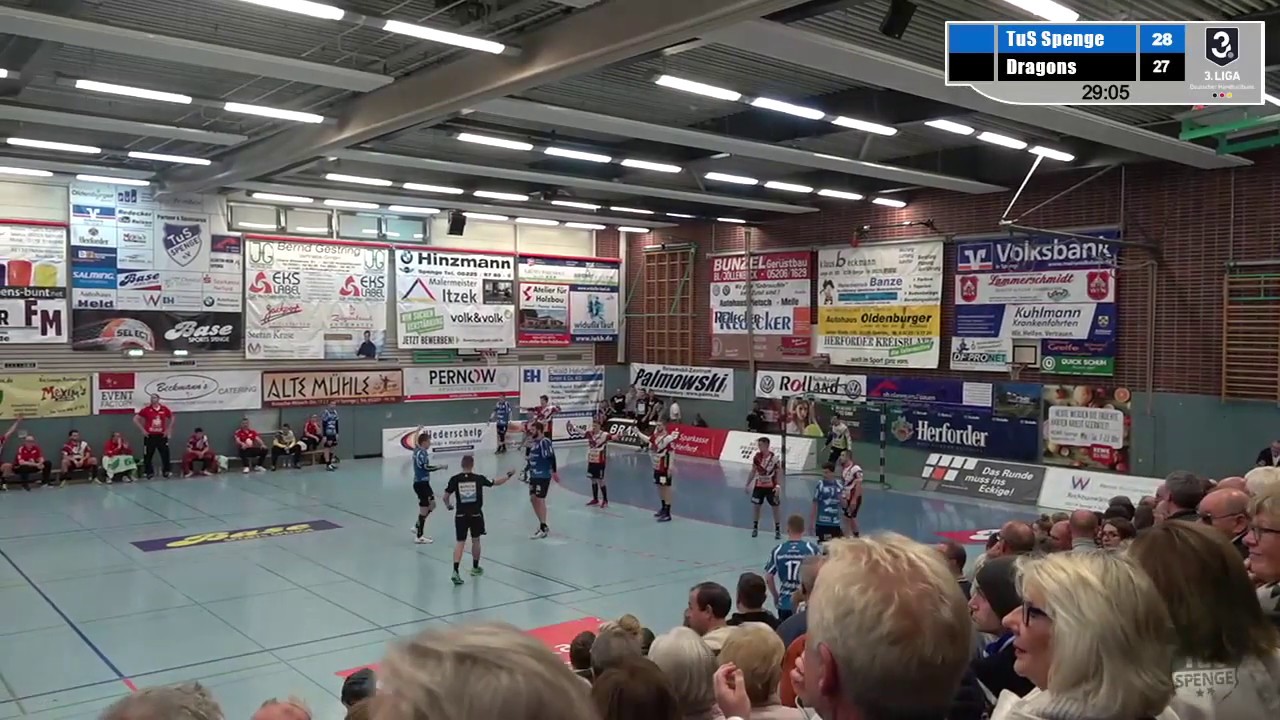 Die letzten 15. Minuten – TuS Spenge vs SGSH Dragons