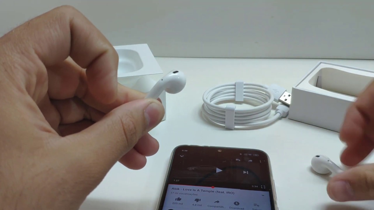 Fone Bluetooth i10 TWS  [PT-BR]