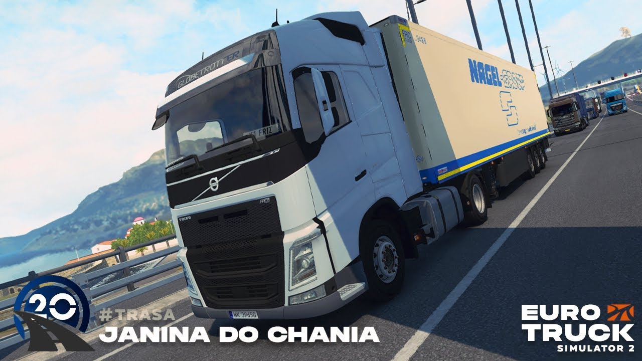 Euro Truck Simulator 2 #20 Odkrywamy Grecję w ETS2! Nowe Volvo FH4 + Naczepa Chłodnia