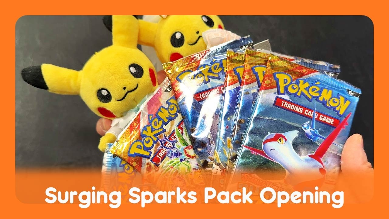 Let's Open a Surging Sparks Booster Bundle!