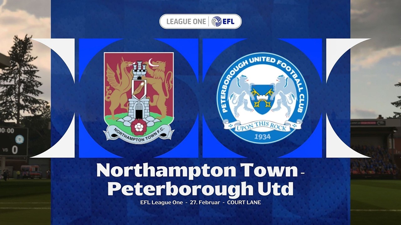 EA Sports FC 26 | Northampton Town vs Petersborough - EFL League One | Gameplay PS5