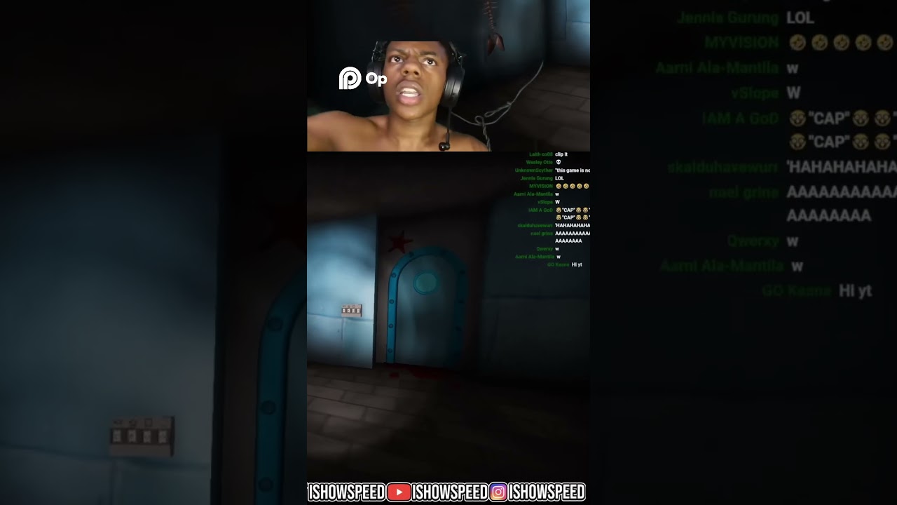ISHOWSPEED FREAKS OUT IN HORROR GAME JUMPSCARE!