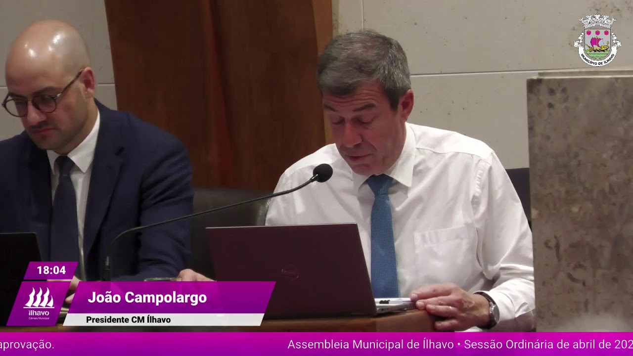 Assembleia Municipal de Ílhavo - Sessão Ordinária de abril de 2025