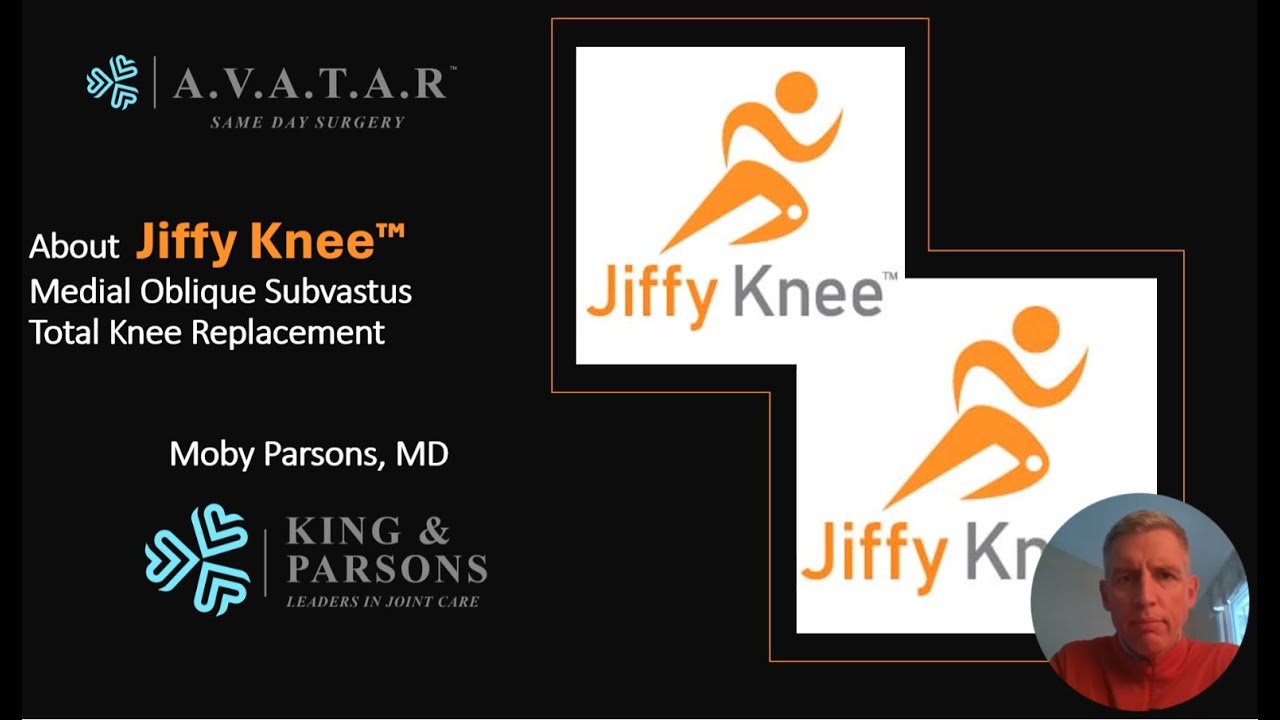 About JIFFY KNEE - Medial Oblique Subvastus - Total Knee Replacement