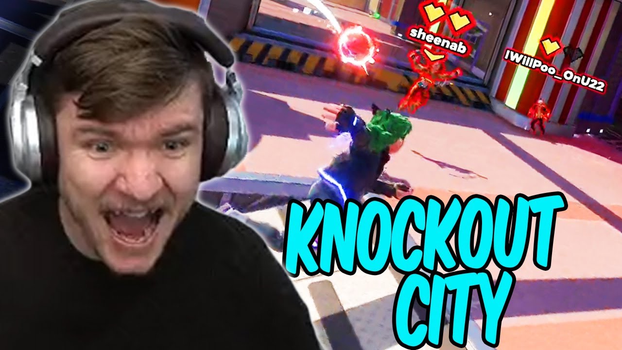 Teo plays Knockout City with Flash and Sammy