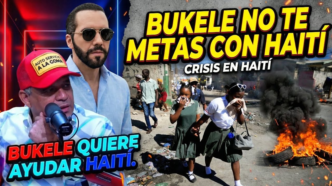 🚨🔥 “¡Que Bukele se meta en su país!” — Estalla polémica por Haití
