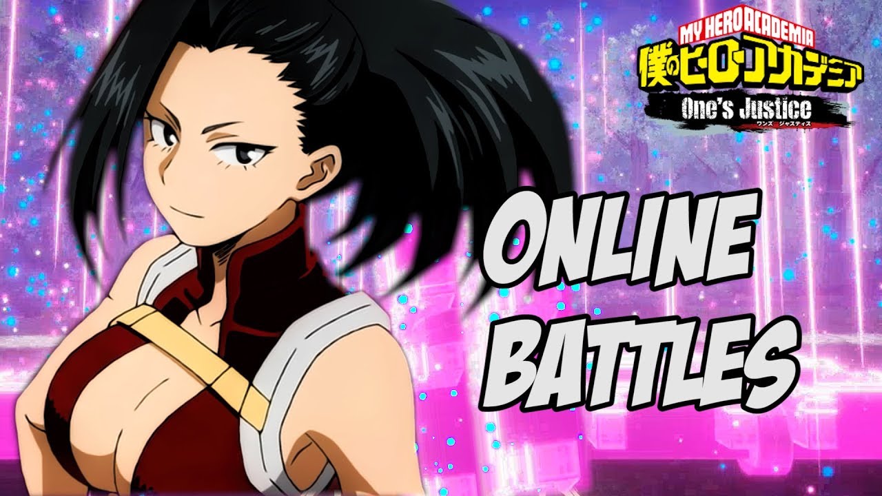 My Hero Academia One's Justice Momo No Lewd Online Battles
