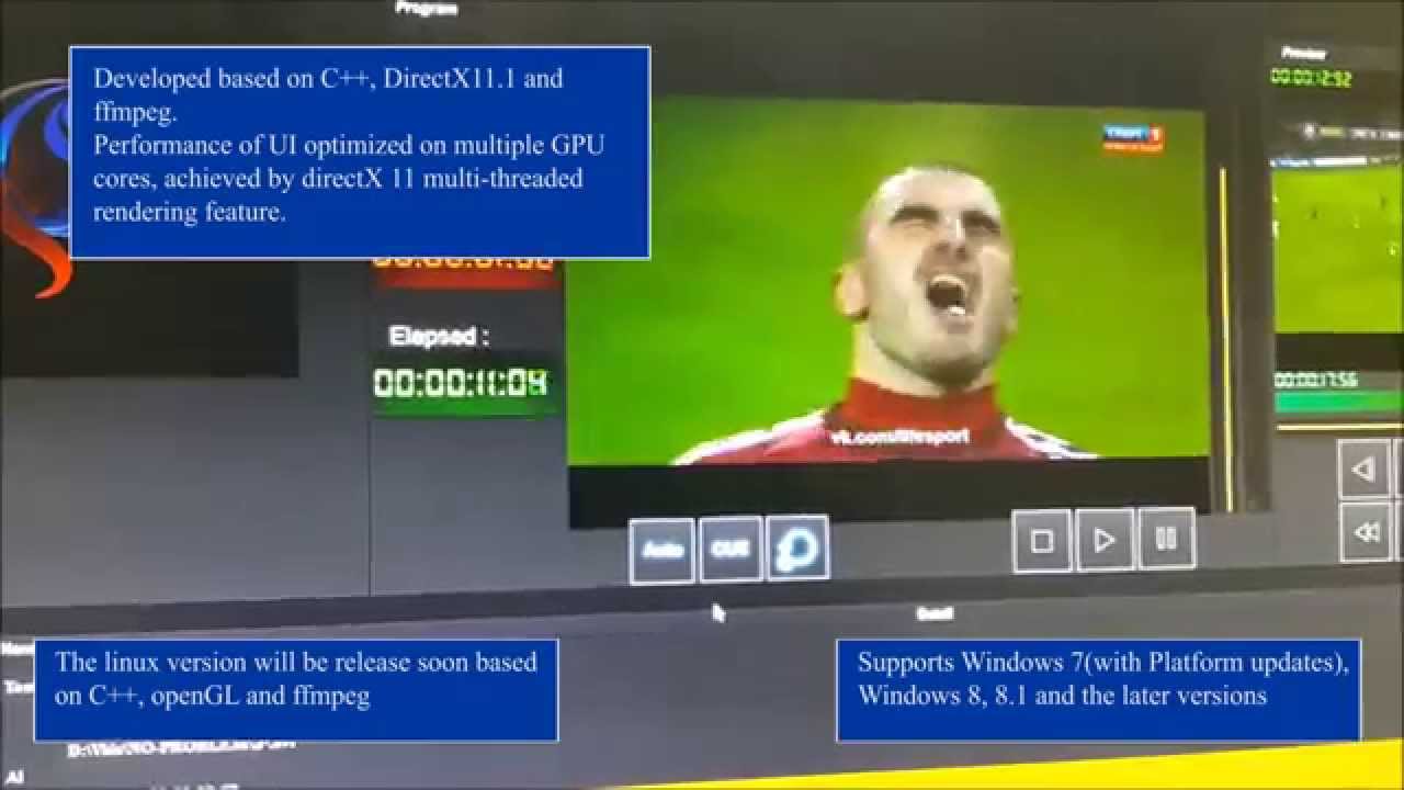 Wolf PlayOut | TV broadcast playout automation software | SD, HD, 2K, 4K