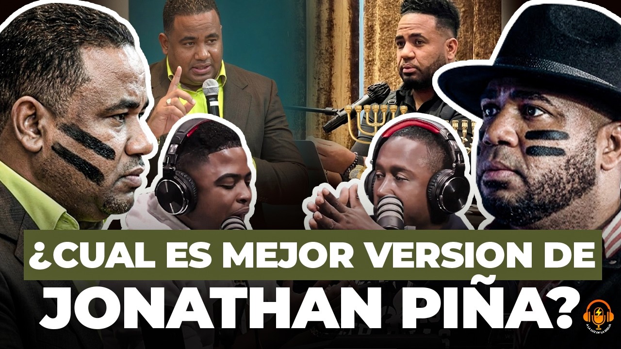 jonathan piña de antes VS el de ahora.